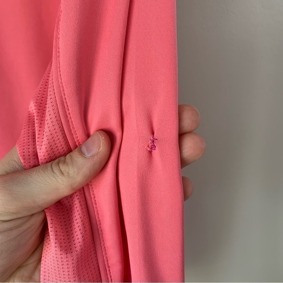 Peter Millar Women’s Golf Sun Protection Long Sleeve Shirt Pink Large - Picture 8 of 11